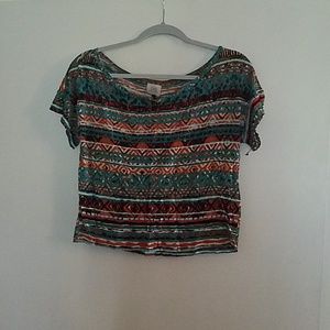 🍹Summery crop tee